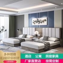 Hotel Furniture Punctuwith full range of custom-made shortcuts apartments Single room Double beds Civil bed Mining-room Guest House Special beds