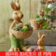 Large creative cute size rabbit fleshy flower pot ins wind home decoration living room crafts gardening ornaments Large creative cute size rabbit fleshy flower pot ins wind home decoration living room crafts gardening ornaments