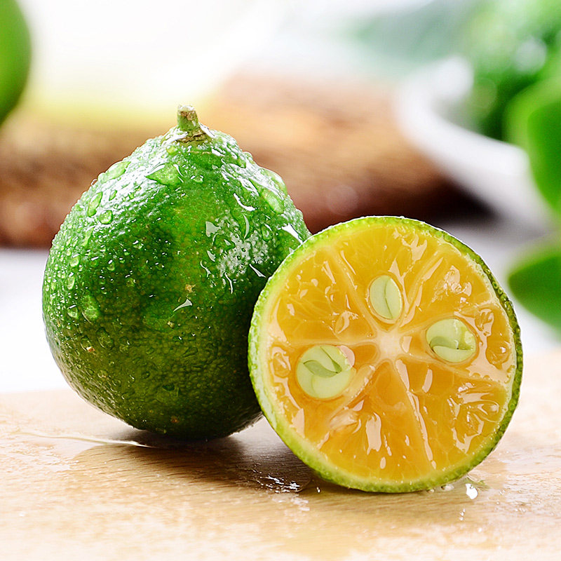 皮薄多汁海南小金桔5斤小青柠青金桔柠檬新鲜青橘奶茶店