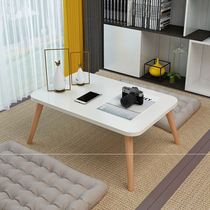 New Nordic Tatami Tatami Tea Table Floating Window Table Small Tea Table Day Style Brief Window Terrace Terrace Table Beech Wood Legs