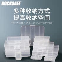 Parts screw finishing box Electronic components classification box Plastic sub-grid storage box Multi-grid sample fishing gear box