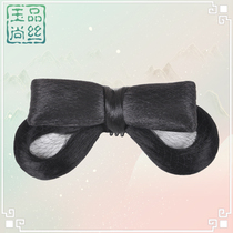Costume wig Tang style Full hair soft bow hair bag Ancient style Hanfu Ming and Song daily novice Papilio bun