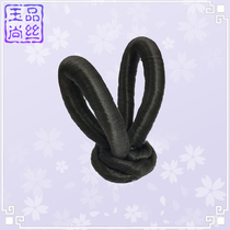 Ancient costume wig bendable Han and Tang fairy flying double-headed rabbit ear bun Ancient Hanfu Dunhuang classical dance shape