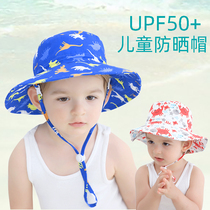 Baby Sun Protection Fisherman Hat Great Hat Peak Summer Thin male girl sun hat beach hat kid Children sunhat