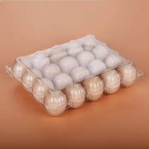 Disposable Plastic Egg Totransparent 20 Shockproof Packaging Gift Box Group Purchase With Cingulum Cap
