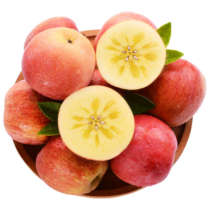 新疆阿克苏冰糖心苹果带箱9斤