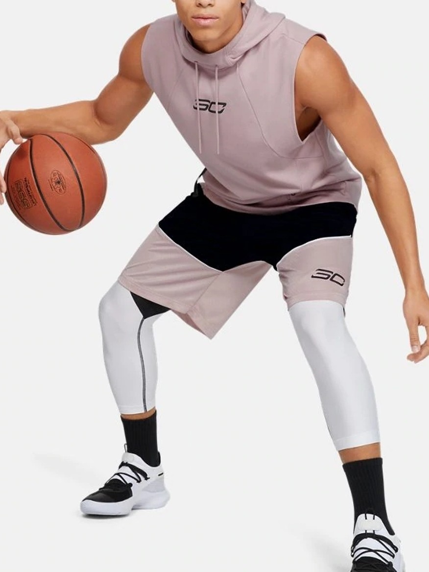 一大块腹肌 安德玛库里sc30无袖卫衣-八佰米