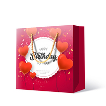 Birthday tote bag Full moon gift box Happy candy box 100-day feast Birthday gift tote bag Year-old tote bag