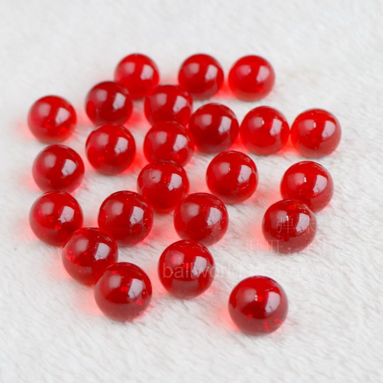 纯色16mm玻璃珠弹珠装饰玻璃珠 儿时怀旧玩具跳棋子玻璃弹珠玻子