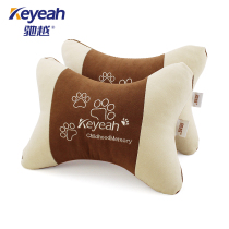 Ride-over childhood memory on-board headrest comfort seat pair pillows high elastic PP cotton neck cushion elimination of exhaustion