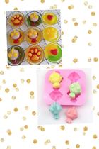Creative Cartoon Altman Silicone Ice Cream Ice Cream Ice Cream Ice Cream Mould Mouth Cake Pudding Die