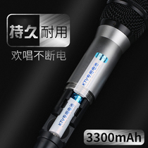 Beston KTV special rechargeable battery No 5 3300 mAh large capacity toy car breast pump large capacity rechargeable battery No 5 battery microphone Microphone special 30 sections