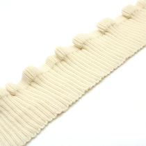 Wool fabric ribbed neckline Cuffs Edge sweater closure Knitted jacket fabric shirt Clothing accessories hem