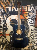 Full single-sided single beginner micro-defect Rosewood folk guitar veneer acoustic electric box Net red clearance processing