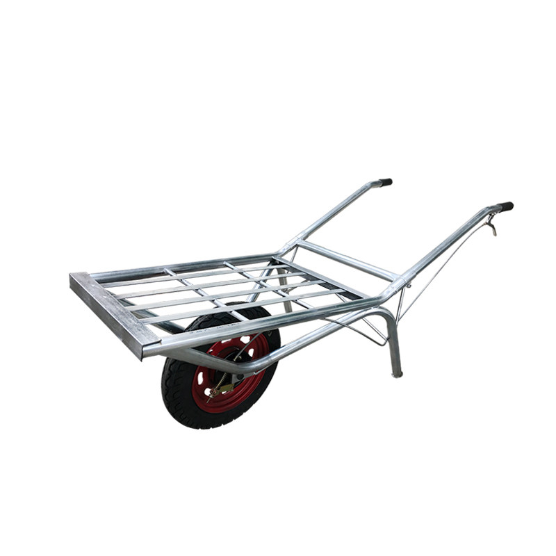 农用独轮鸡公车手推单轮工地建筑小推车公鸡爬坡两轮实心田园双轮