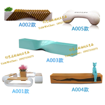 GRP Casual Seats Outdoor public areas Waiting chair Multi-person seat combined flowerpots benches Bench Mall Bench