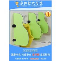 Guangxi kindergarten bathroom partition board toilet cartoon partition childrens toilet urinal squat color baffle