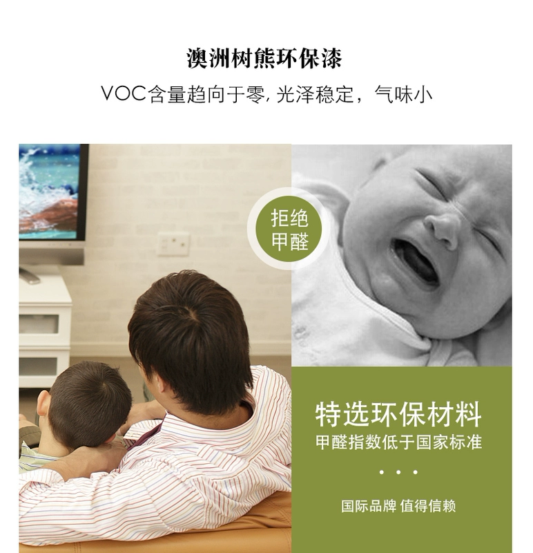 Đồ nội thất Yaobang Giường gỗ đặc Địa Trung Hải 1,8 mét phòng ngủ hiện đại đơn giản giường đôi giường cưới 1,5 mét giường công chúa - Giường