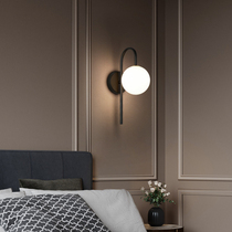 Nordic bedroom bedside wall lamp personality creative magic bean modern simple aisle corridor staircase living room background wall lamp