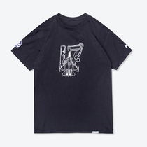 17 series spring and summer couples with the same cotton short-sleeved T-shirt genuine authorized boys and girls slim fit loose tide tops