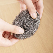 Tea flower kitchen with steel wire ball cleaning ball pan brushed steel wire ball stainless steel metal wire ball domestic cleaning ball brush