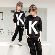 Li now Han Shang and Shang Tong Thickened Cotton Suit KK Team to serve mother and mother with two sets in two sets