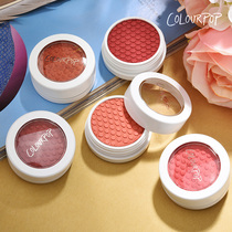 colorpop blush colorpop high-gloss orange blush Natural nude makeup Carla bubble sun red