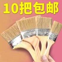 Hair brush industrial paint brush size soft wool cleaning dust removal thickening 23 inch 4 inch barbecue pure pig hair brush