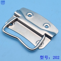 202 Anwang 304 stainless steel folding handle equipment box movable handle box ring handle industrial toolbox handle handle