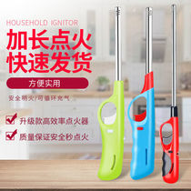 Lengthened lighter kitchen small work with gas cooker Ming fire ignition gun Ignition Rod can inflate a fire gun