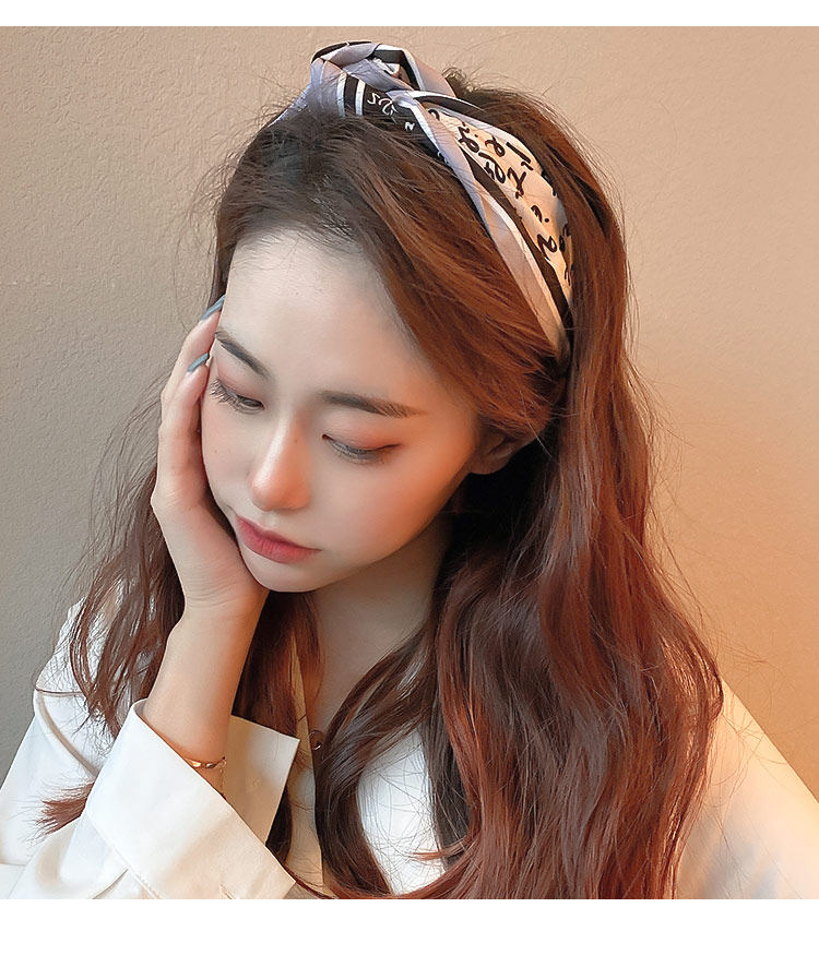 网红复古法式头绳飘带丝巾头丝带绑马尾超仙发带发饰女绑发头饰长