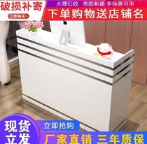 Electric appliance store information desk fast food restaurant convenient drink beautiful bar table cash register shop bar cabinet