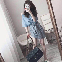 Lijiang tourism beach skirt super fairy suitable for seaside photo travel clothes female travel net celebrity wear suit Sanya
