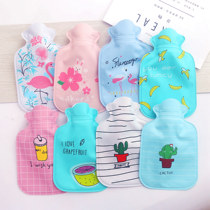 Hot water bottle water injection warm water bag Mini small explosion-proof warm hand treasure filled with water warm belly small water bag cute cartoon