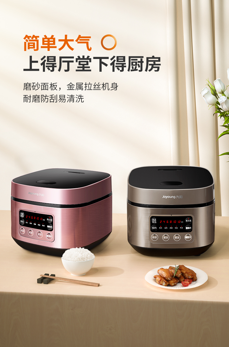 九阳3l升迷你小型家用智能电饭锅介绍