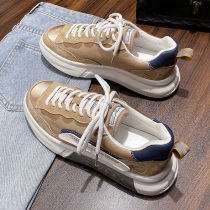 Waff Agan Father Shoes and Children 2022 New in Tide Pastry thick soles sports fall casual plate shoes