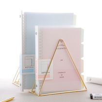 Hipster detachable PP loose-leaf book A5 B5 postgraduate entrance notebook student simple diary can change the inner core notepad loose-leaf notebook horizontal line this paper book