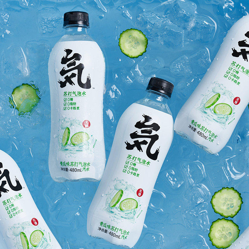 【元気森林】无糖0脂青瓜味气泡水12瓶