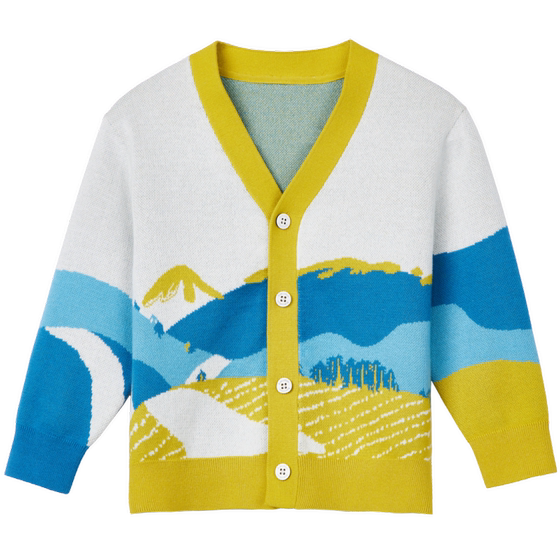 All cotton era children's clothing for children's spring and autumn knitted jacket for boys and girls cardigan tops for babies cotton thread sweater
All cotton era children's clothing for children's spring and autumn knitted jacket for boys and girls cardigan tops for babies cotton thread sweater