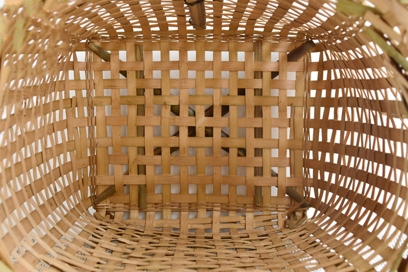 鸡笼竹编竹制品媒笼养殖七彩山鸡小鸡农村观赏养殖笼户外加粗喜庆