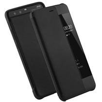 Suitable for Huawei p10plus smart leather case VKY-AL00 flip-free phone p1Op phone case 10p self