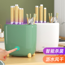 Smart disinfection knife rack knife rack chopstick bar one kitchen locker chopstick spoon knife harness