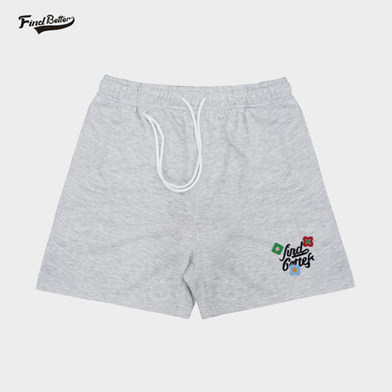 FIND BETTER Summer dopamine embroidered shorts men's American sports basketball pants trendy brand loose four-quarter pants
FIND BETTER Summer dopamine embroidered shorts men's American sports basketball pants trendy brand loose four-quarter pants