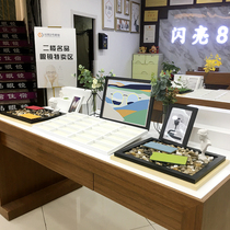 Optician shop open countertop display combination bright light wind glasses countertop display props decoration display stand