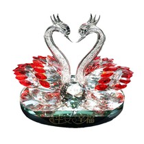 Car ornaments Crystal Swan car ornaments Home accessories Crafts Creative birthday gifts for friends and girlfriends