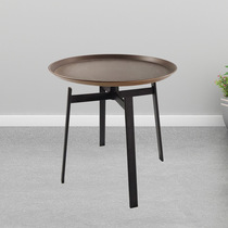 Light and luxurious round tea table Cottage Iron Art Combined Mini Corner several antique side tea metal Balcony Living Room Round a few spots