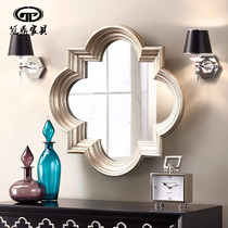Guanding Custom decorative mirror wall soft decoration art wall Wall Wall three-dimensional porch mirror conference room living room creative mirror