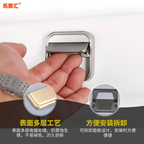 Drawer punch-free small handle Wardrobe door hinge cabinet handle Nordic pull ring Cabinet movable small handle