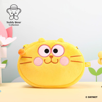 Teddy's Treasure Doll Shape Messenger Bag Egg Yolk Cat Surrounding Messenger Bag Gift for Girlfriend Cute Girl