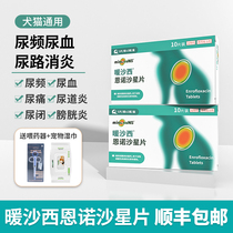 Nuansha Xienrofloxacin tablets pet cat dog dog antibiotic anti-inflammatory urethral urinary tract infection diuretic blood